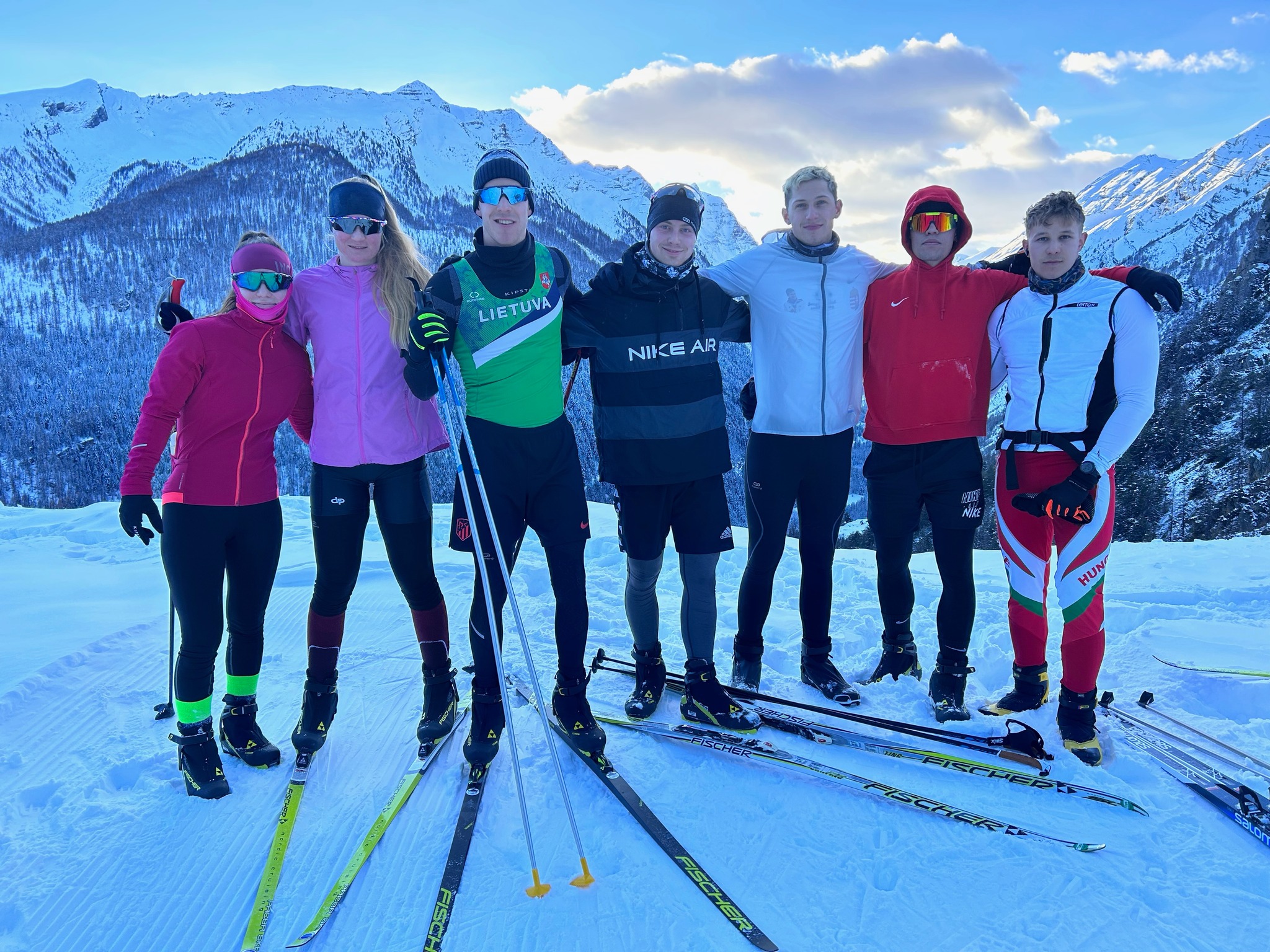 Erdélyi Tamás az Alpokban