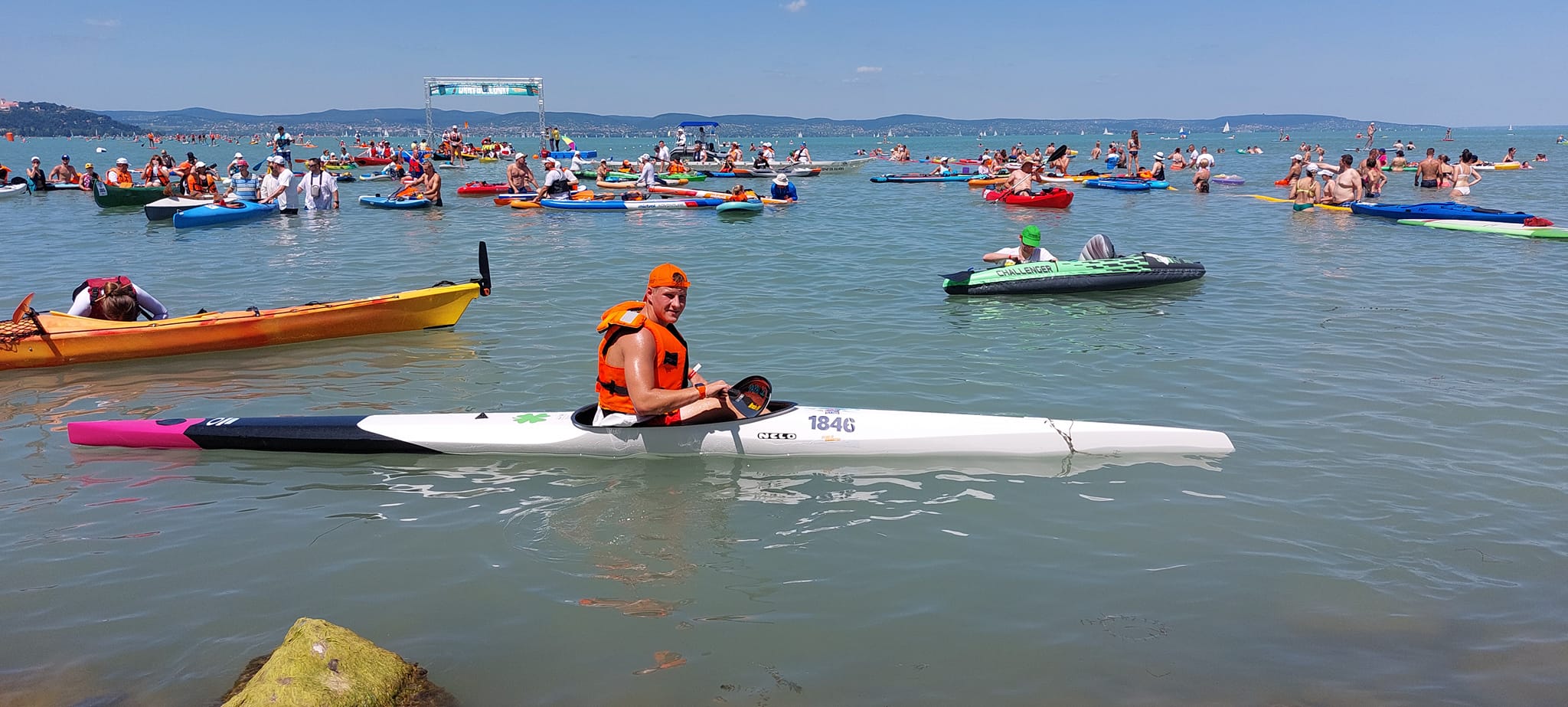 Hervis Balaton átevezés